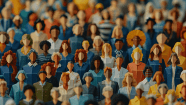 Image générée d'un groupe de personnes